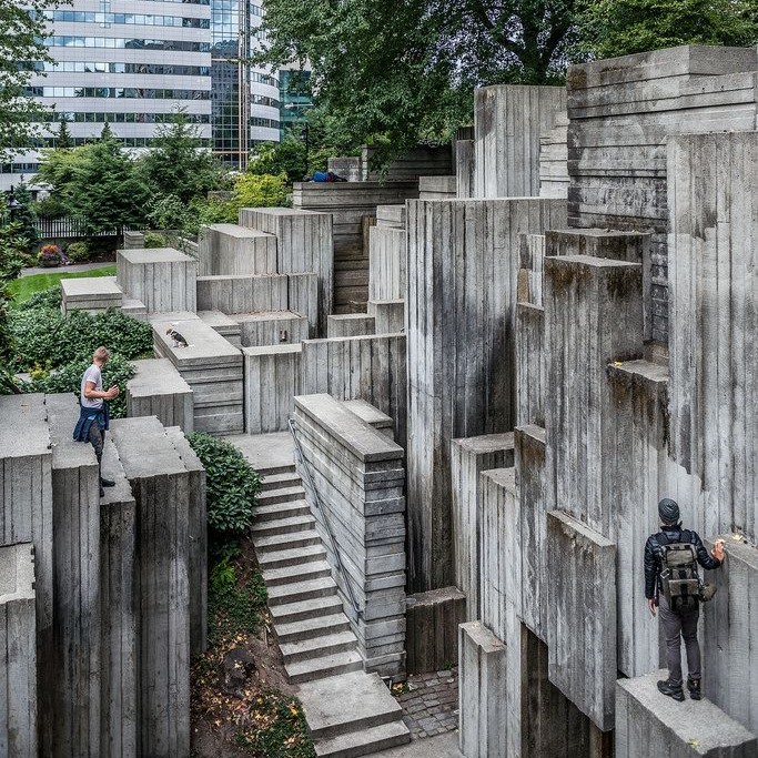 Freeway Park Stairs