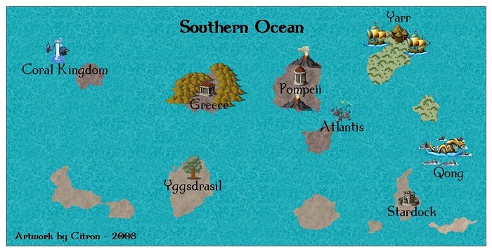 Southern Ocean Map